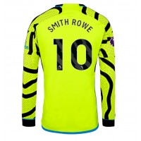 Camiseta Arsenal Emile Smith Rowe #10 Segunda Equipación Replica 2023-24 mangas largas